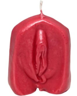 DIABLO PICANTE - CANDELA A FORMA DI VAGINA ROSSO