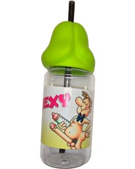 DIABLO PICANTE – BIBERON A FORMA DI PENE 360 ML VERDE