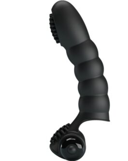 PRETTY LOVE - VIBRATORE DA DITA ALEXANDER 10 VIBRAZIONI NERO
