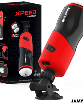 JAMYJOB – XPEED MASTURBADOR VAGINA AUTOMÁTICO 5 MODOS DE EMPUJE Y EFECTO SONIDO