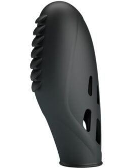 PRETTY LOVE – VIBRATORE DA DITO IN SILICONE GILO NERO