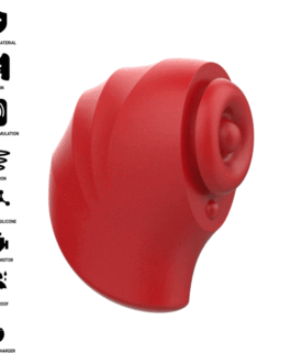 INTENSE – DONNIE STIMOLATORE CLITORIDEO ROSSO/VERDE