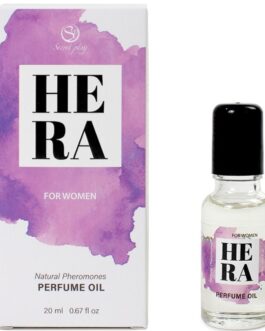 SECRETPLAY – HERA PROFUMO NATURALE FEROMONI IN OLIO PER DONNA 20 ML