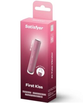 SATISFYER – STIMOLATORE CLITORIDEO FIRST KISS WAVE GARNET