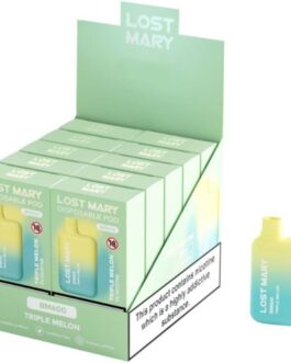 LOST MARY – BM600 NICOTINA VAPER 2% MONOUSO TRIPLO MELONE
