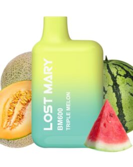 LOST MARY – BM600 NICOTINA VAPER 2% MONOUSO TRIPLO MELONE