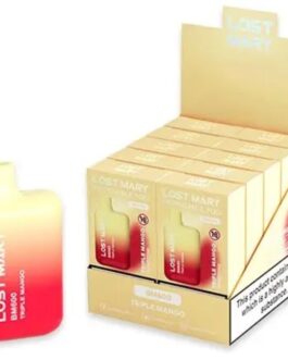 LOST MARY – BM600 NICOTINA VAPER 2% MONOUSO TRIPLE MANGO
