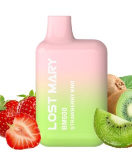 LOST MARY – BM600 NICOTINA VAPER 2% MONOUSO FRAGOLA KIWI