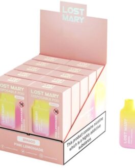 LOST MARY – BM600 NICOTINA VAPER 2% MONOUSO PINK LEMONADE
