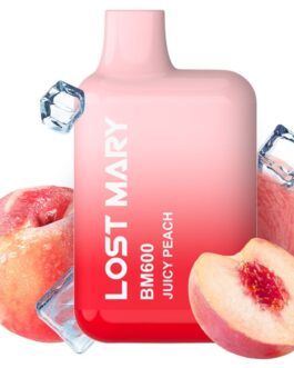 LOST MARY – BM600 NICOTINA VAPER 2% MONOUSO JUICY PEACH