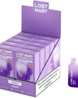 LOST MARY – BM600 NICOTINA VAPER 2% MONOUSO UVA