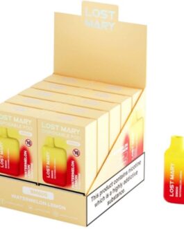LOST MARY – BM600 NICOTINA VAPER 2% MONOUSO ANGURIA LIMONE
