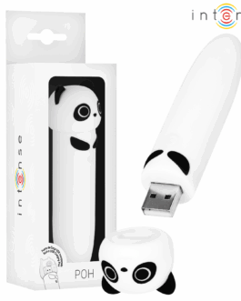 INTENSE - POH PANDA VIBRANTE BULLET RICARICABILE USB 10 X 2,2 CM