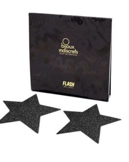 BIJOUX – CAPPUCCI PER CAPEZZOLI INDISCRETI BLACK STAR FLASH