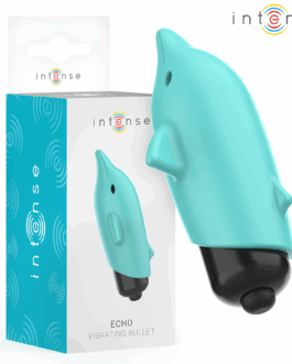 INTENSE – ECHO VIBRANTE BULLET DELFINO BLU 8 X 4,7 CM