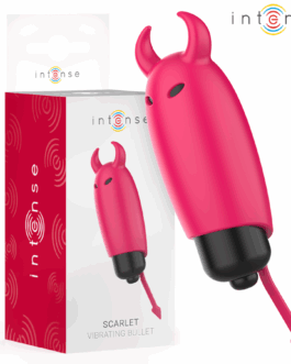 INTENSE – PROIETTILE VIBRANTE SCARLATTO RED DEMON 9,3 X 2,4 CM