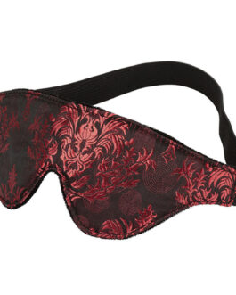 CALEXOTICS - SCANDAL MASCHERA OCCHI OPACA CON DETTAGLI ROSSI
