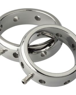 ELECTRASTIM – ANELLO PER PENE ELETTROMAGNETICO IN METALLO PRESTIGE 34 MM