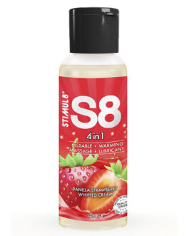 STIMUL8 – S8 LUBRIFICANTE 4 IN 1 AL DESSERT ALLA FRAGOLA 125 ML