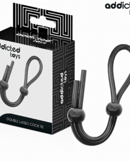 ADDICTED TOYS – CORDA IN SILICONE PER IL PENE A DOPPIO ANELLO