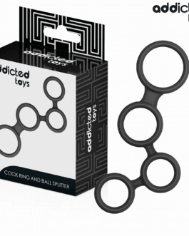 ADDICTED TOYS – ANELLO PER PENE CON DIVISORI PER TESTICOLI