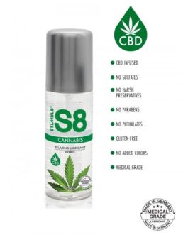 STIMUL8 – S8 LUBRIFICANTE IBRIDO ALLA CANNABIS 125 ML