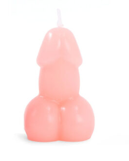 DIABLO PICANTE – CANDELA A FORMA DI PENE DI COLORE ROSA