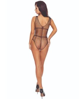 PASSION – BS114 BODYSTOCKING CON GRIGLIA NERA