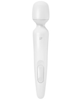 SATISFYER - BACCHETTA ERLAND MASSAGGIATORE VIBRANTE BIANCO