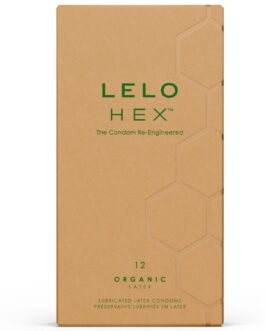 LELO – HEX ORGANIC CONDOM BOX 12 UNITÀ