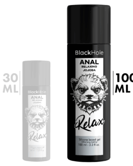 BLACK HOLE – RILASSANTE ANALE JOJOBA RELAX BASE SILICONE 100 ML