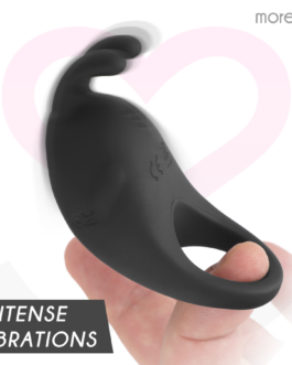MORESSA – BRAD PREMIUM SILICONE RICARICABILE NERO