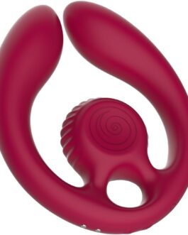 SNAIL VIBE – GIZI DUO STIMOLATORE DI COPPIA TELECOMANDO BORDEAUX