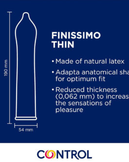 CONTROL – PRESERVATIVI FINISSIMO SENSO 144 UNITÀ