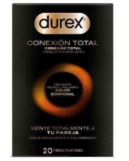 DUREX – TOTAL CONNECTION ULTRA FINE PLUS SENZA LATTICE 20 UNITÀ