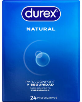 DUREX – PRESERVATIVI NATURALI 24 UNITÀ