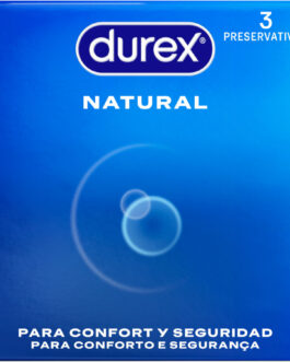 DUREX – PRESERVATIVI NATURALI 3 UNITÀ