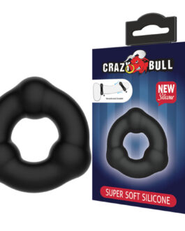 CRAZY BULL – ANELLO IN SILICONE SUPER MORBIDO CON NODULI