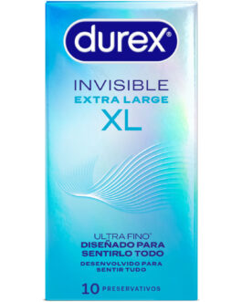 DUREX – PRESERVATIVI INVISIBILI XL 10 UNITÀ