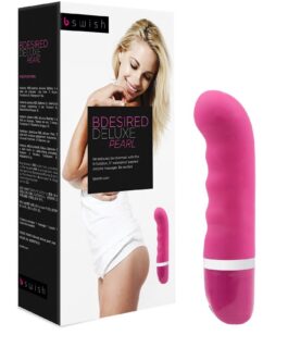 B SWISH – BDESIRED DELUXE PEARL VIBRATORE ROSA