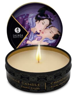SHUNGA – CANDELA DA MASSAGGIO MINI CARESS BY CANDELIGHT AI FRUTTA ESOTICA 30 ML