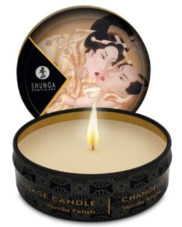 SHUNGA – MINI CARESS BY CANDELIGHT CANDELA DA MASSAGGIO VANIGLIA 30 ML