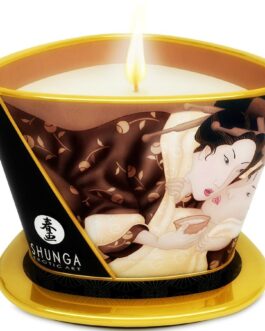 SHUNGA – MINI CARESS BY CANDELIGHT CANDELA DA MASSAGGIO AL CIOCCOLATO 170 ML