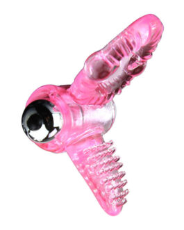 BAILE – ANELLO DOLCE ABS 10 RITMI ANELLO VIBRATORE PENE ROSA