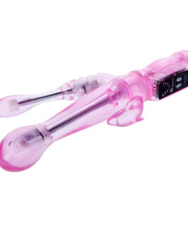 BAILE – VIBRATORE FLESSIBILE CON STIMOLATORE ANALE