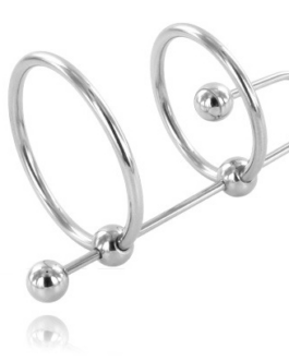 METAL HARD - ANELLO EXTREME CON STOP URETRALE
