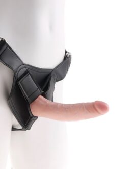 KING COCK – IMBRACATURA PER CAZZO KING CON PENE REALISTICO 17,8 CM