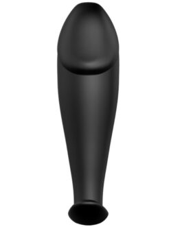 PRETTY LOVE – PLUG ANALE IN SILICONE FORMA DEL PENE E 12 MODALIT DI VIBRAZIONE NERO