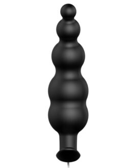 PRETTY LOVE – PLUG ANALE IN SILICONE EXTRA STIMOLAZIONE E 12 MODALIT DI VIBRAZIONE NERO