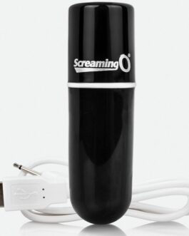 SCREAMING O – PROIETTILE VIBRANTE RICARICABILE VOOOM BLACK